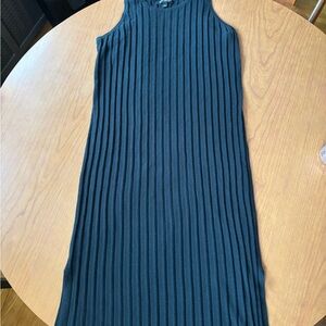 Banana Republic wide ribbed midi dress